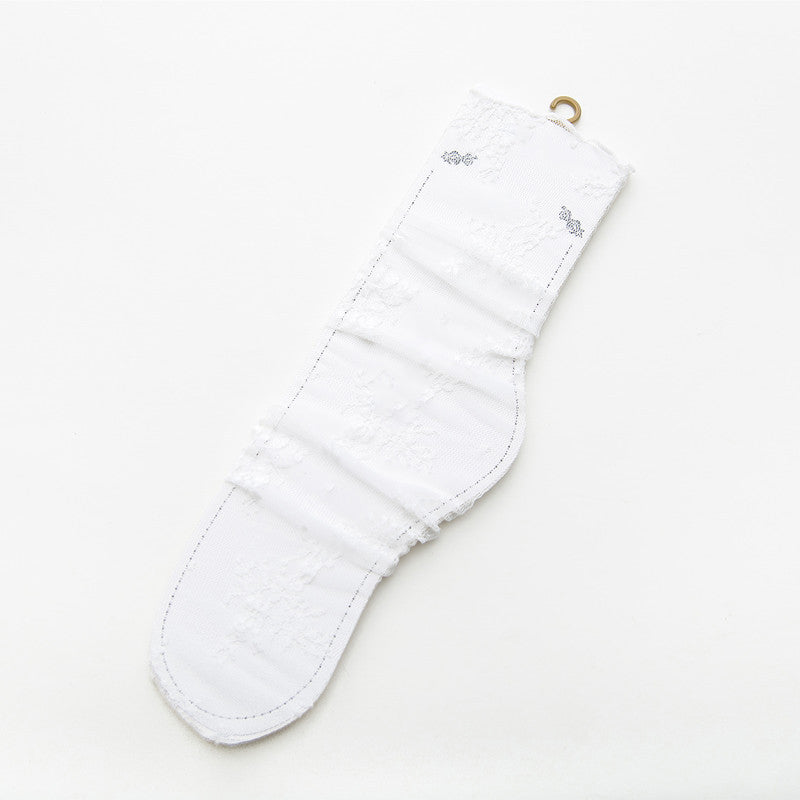 Medias Transpirables de Encaje