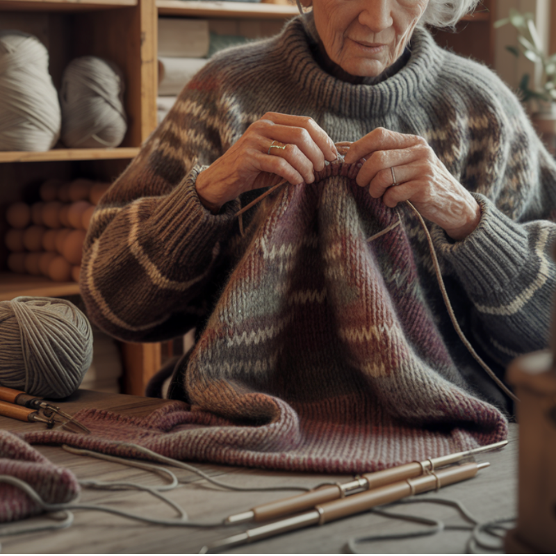 Sweater tejido Colli