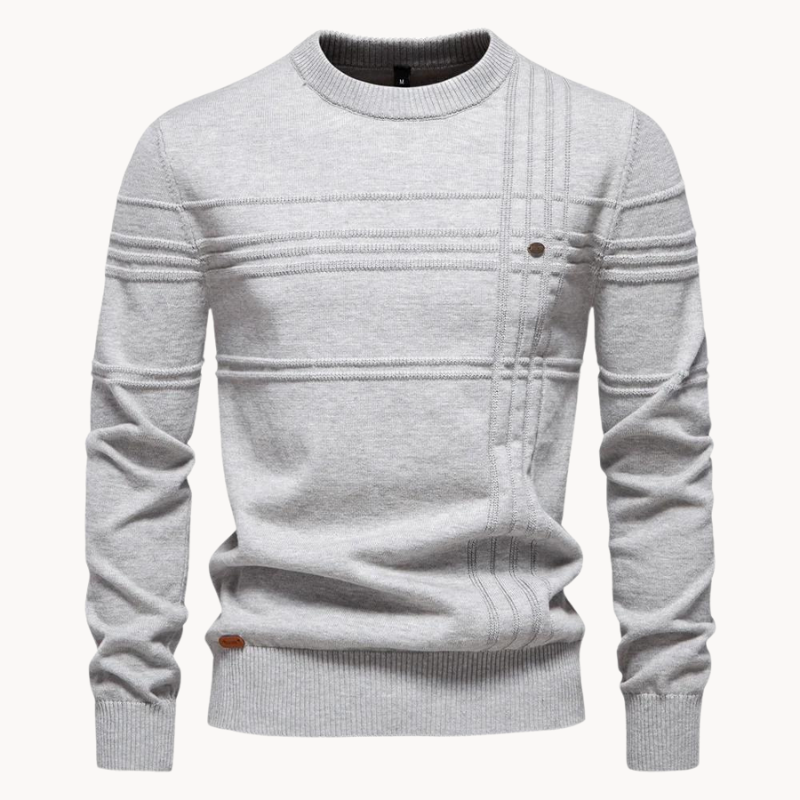 Sweater de punto de lujo