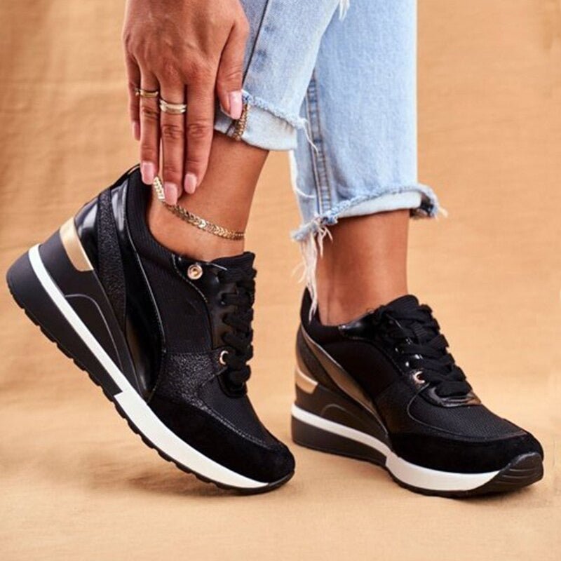 Zapatillas con plataforma Caro