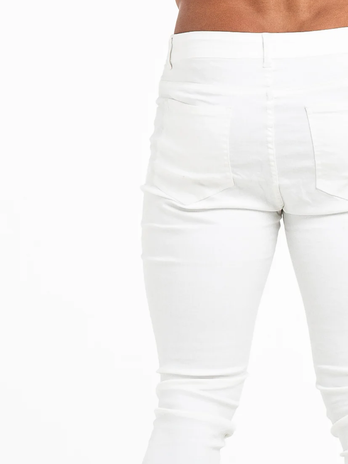 Jeans clasico blanco