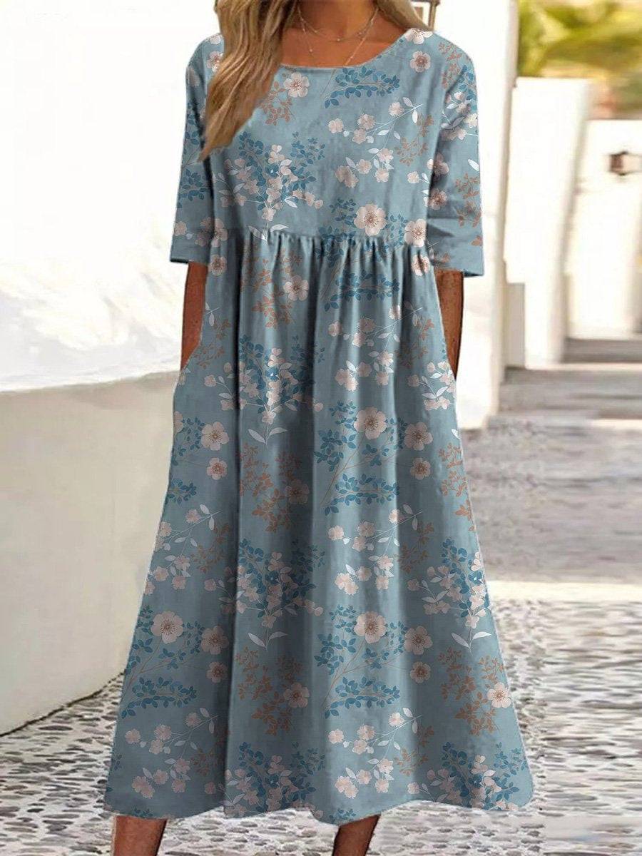 Vestido Elegante Floral Mady