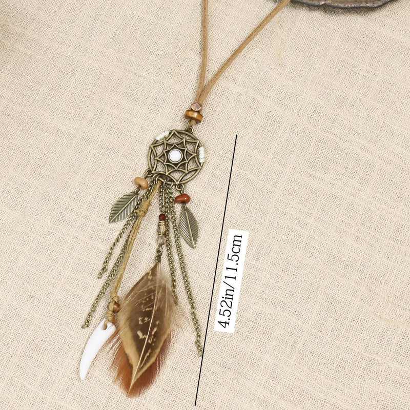 Collar Péndulo Bohemio Vintage