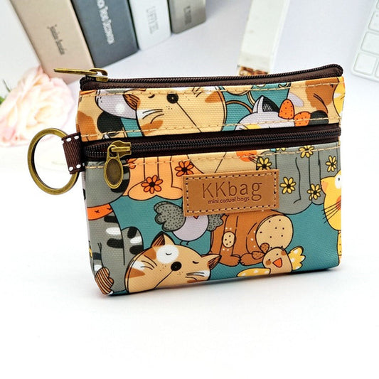 Monedero Con Diseño Animal Print