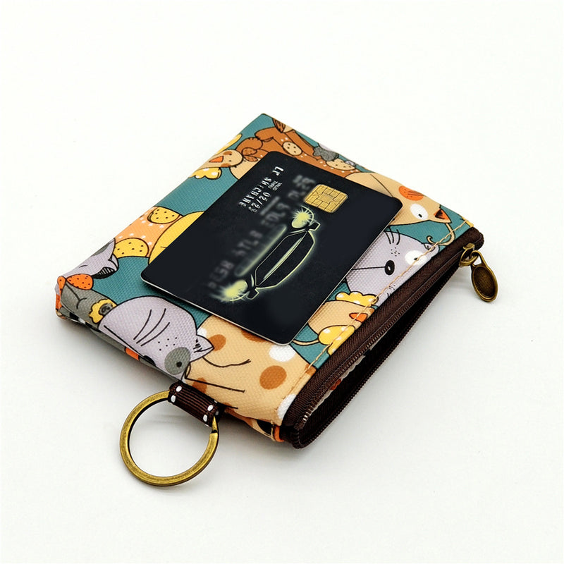 Monedero Con Diseño Animal Print