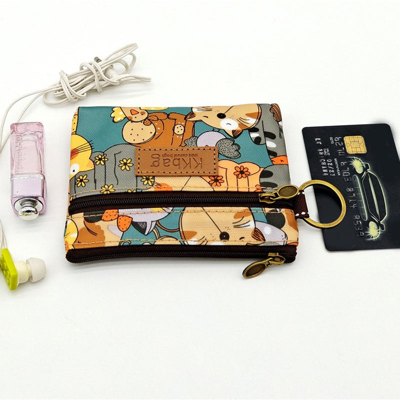 Monedero Con Diseño Animal Print