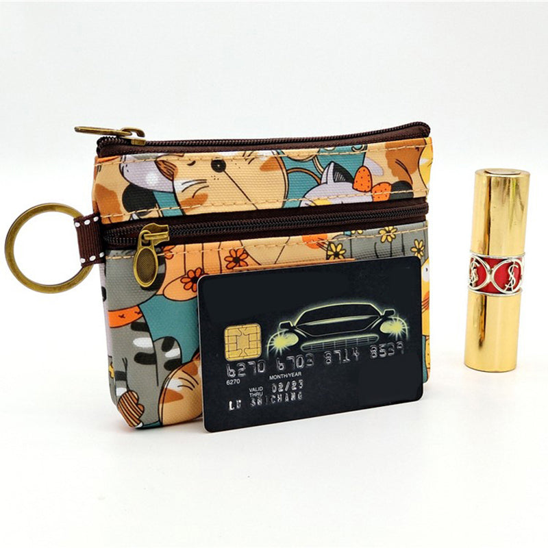 Monedero Con Diseño Animal Print