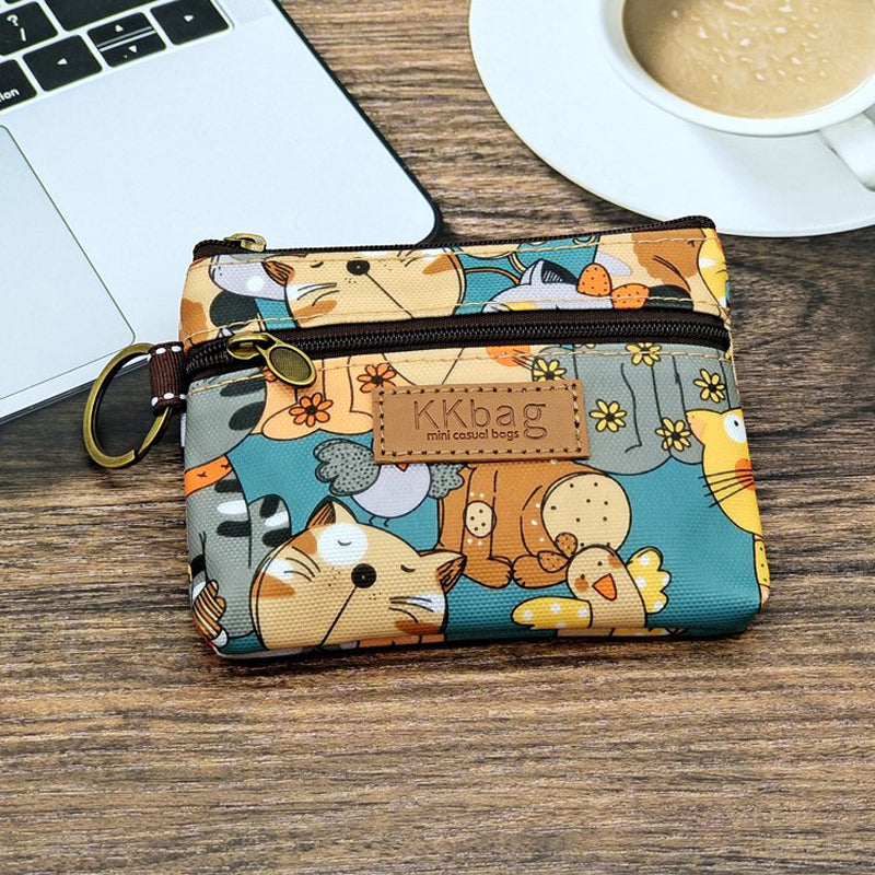 Monedero Con Diseño Animal Print