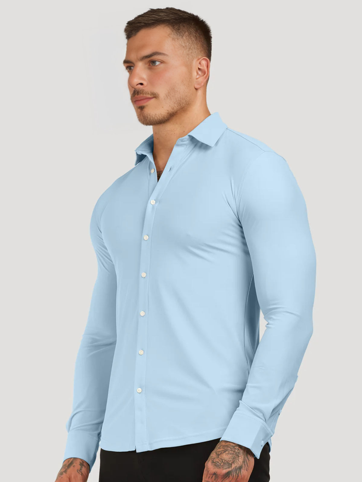 Camisa clasica elastica