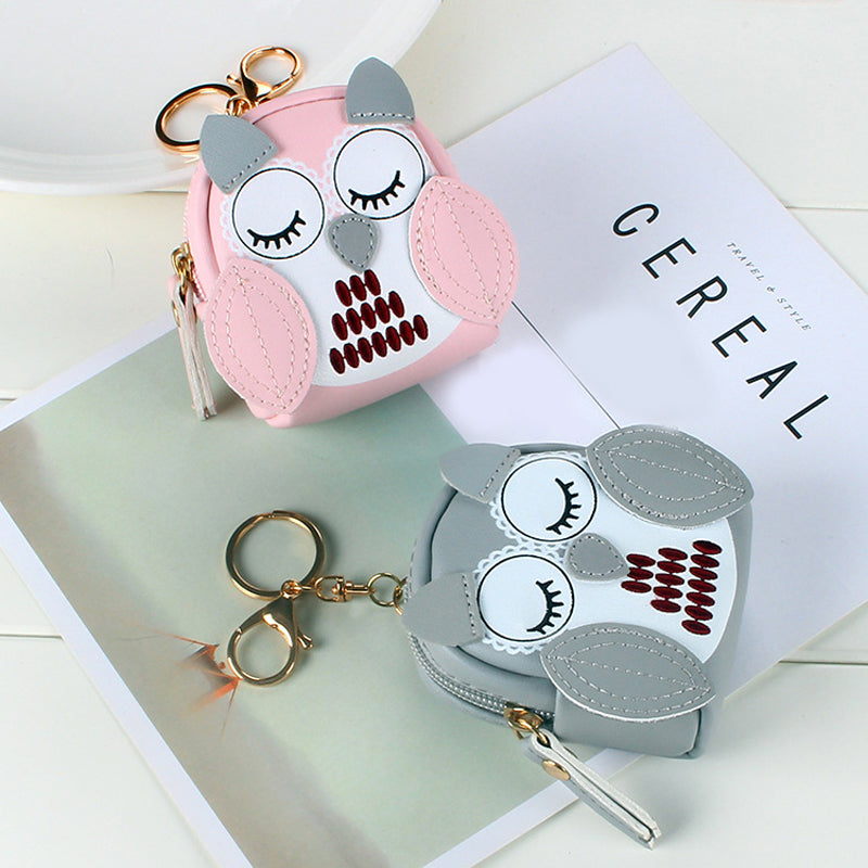 Monedero Búho de Dibujos Animados