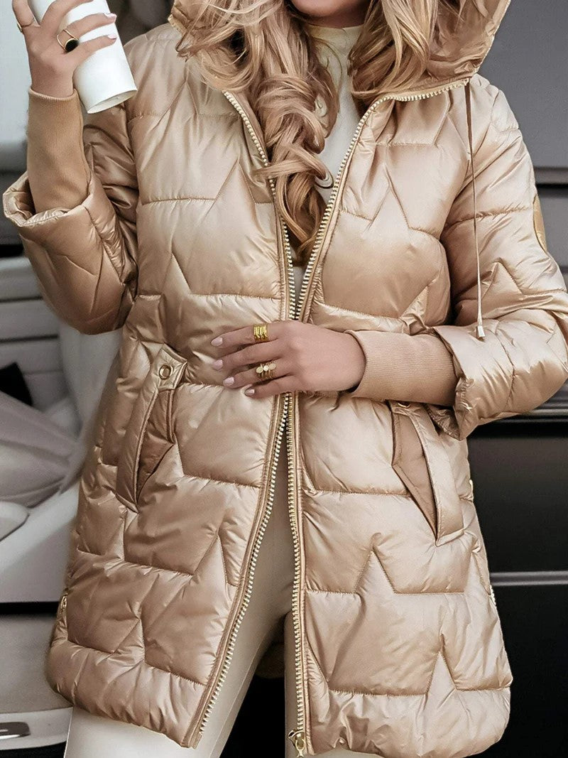 Chaqueta puffer de algodon