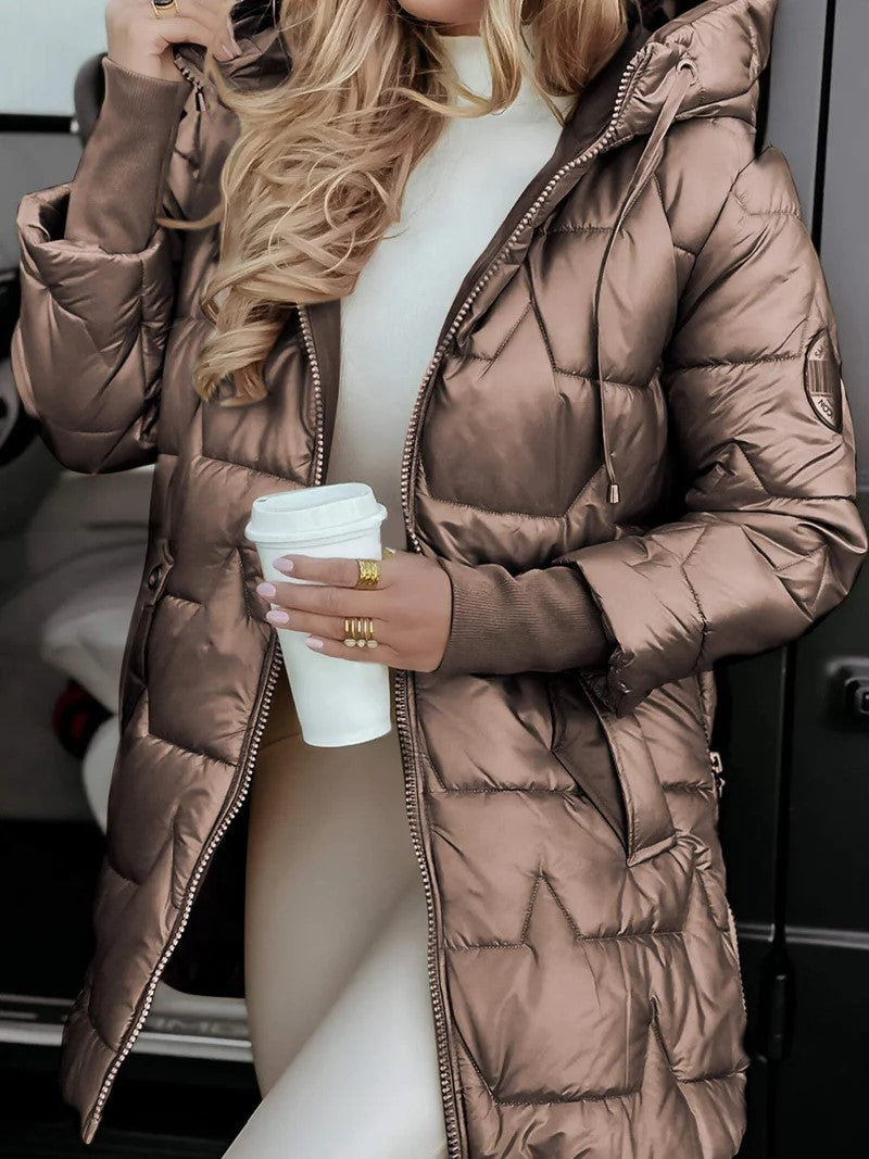 Chaqueta puffer de algodon