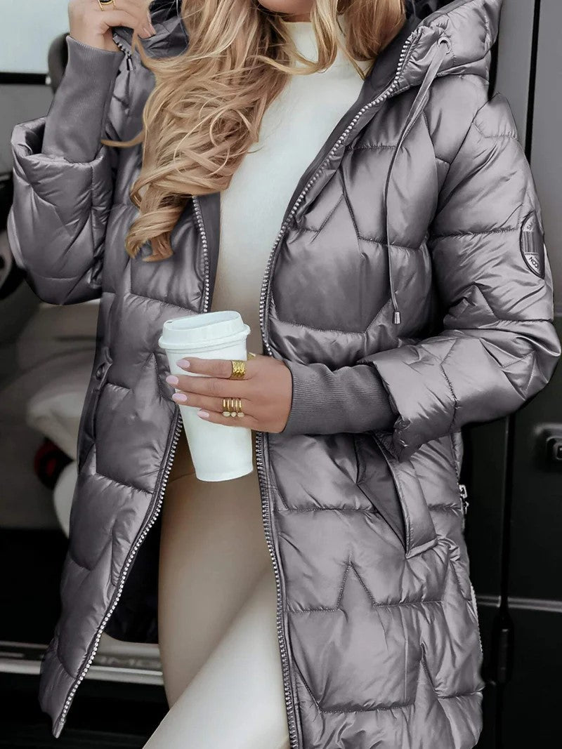 Chaqueta puffer de algodon