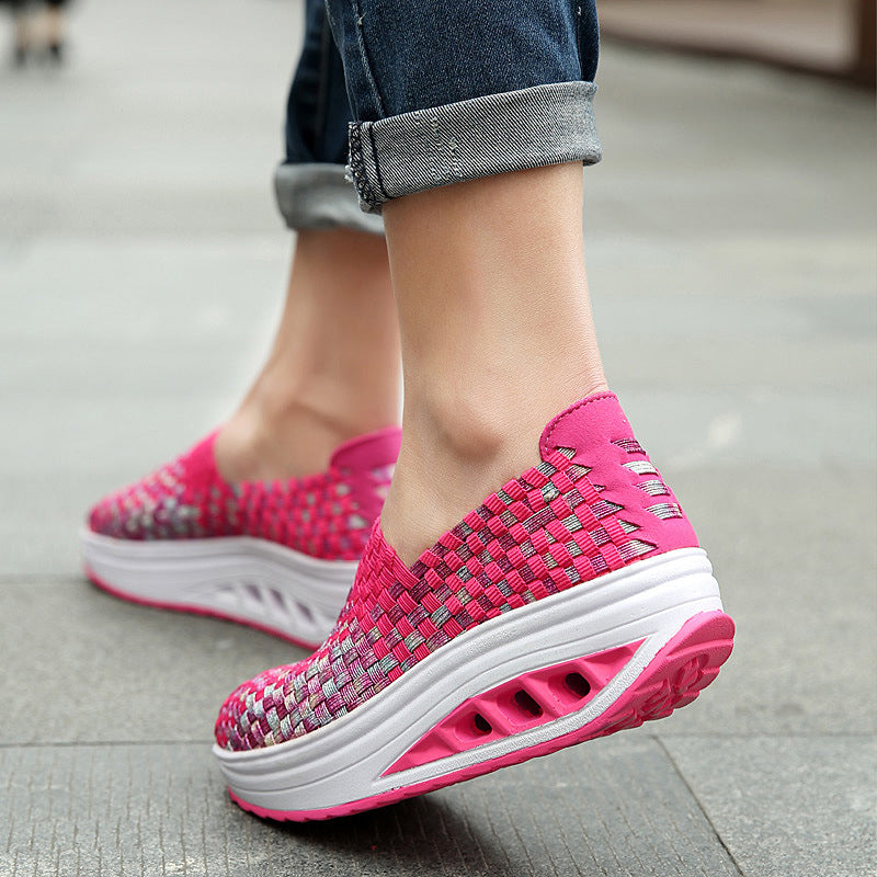 Zapatilla skech ortopedica