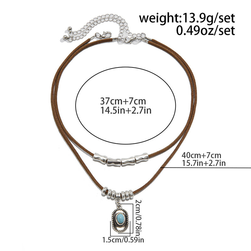 Collar con colgante vintage