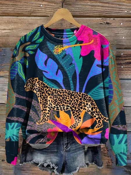 Sudadera animal print
