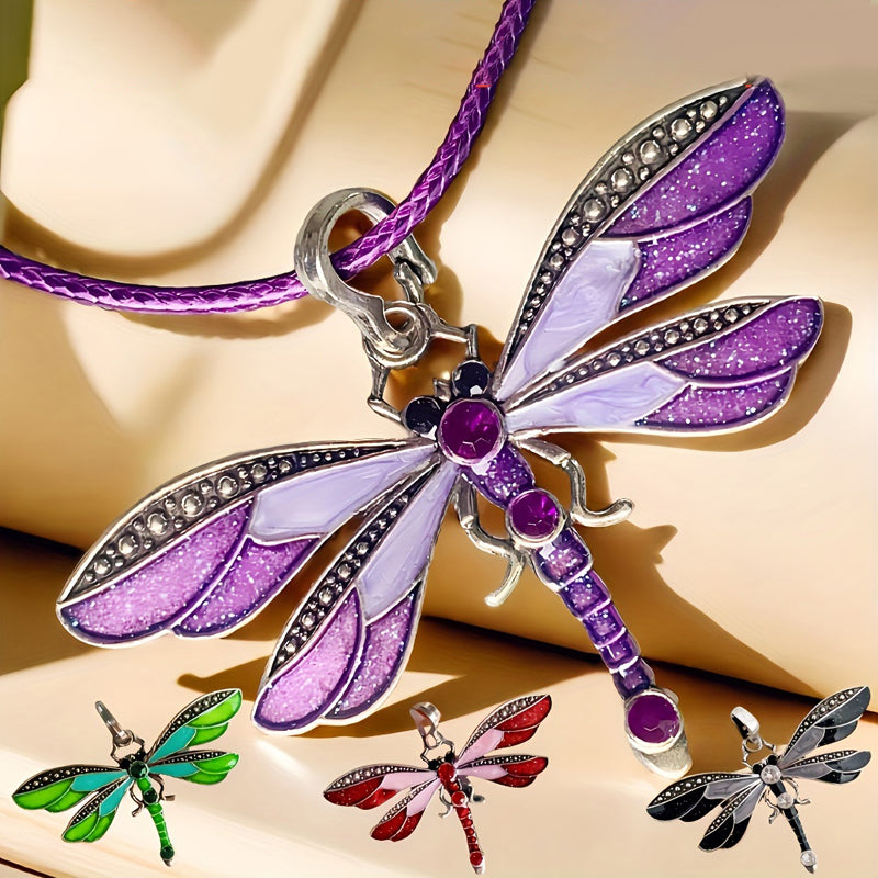 Collar Pendentif Libélula