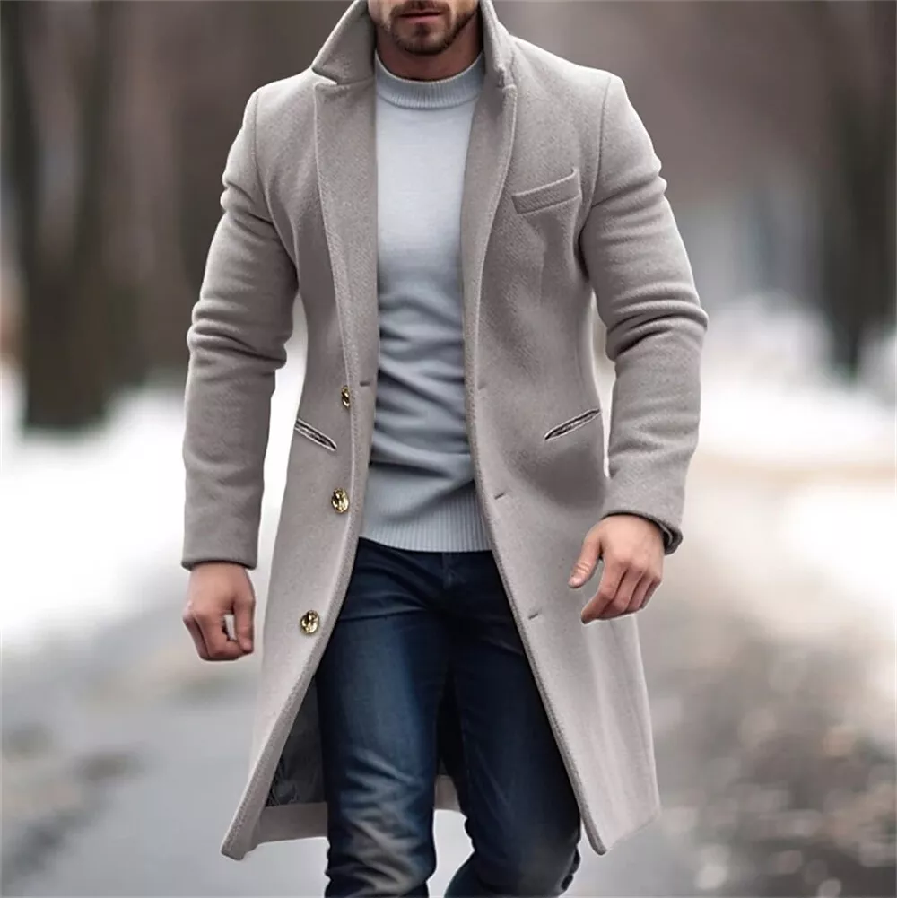 Abrigo de invierno para hombre