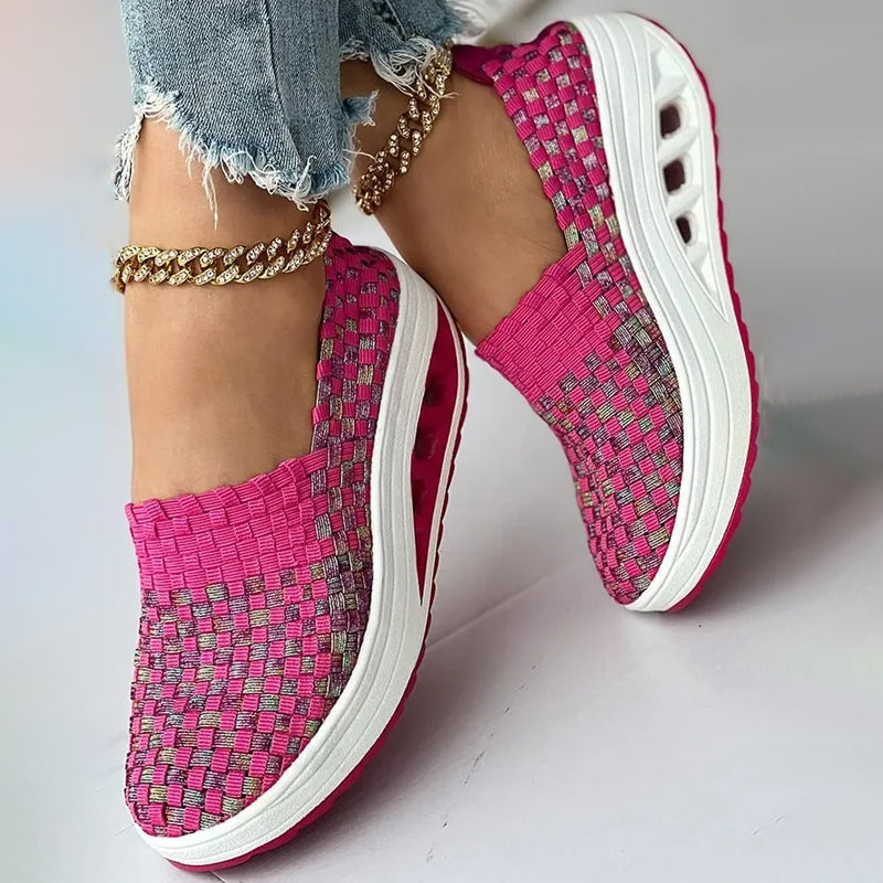 Zapatilla skech ortopedica