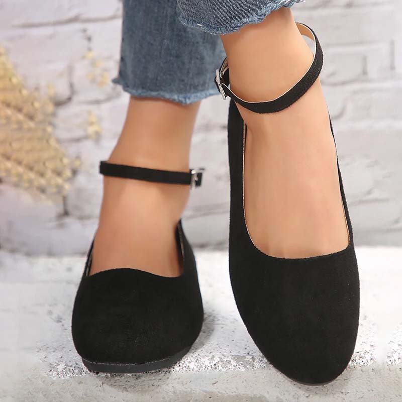 Zapato elegante de cuerina