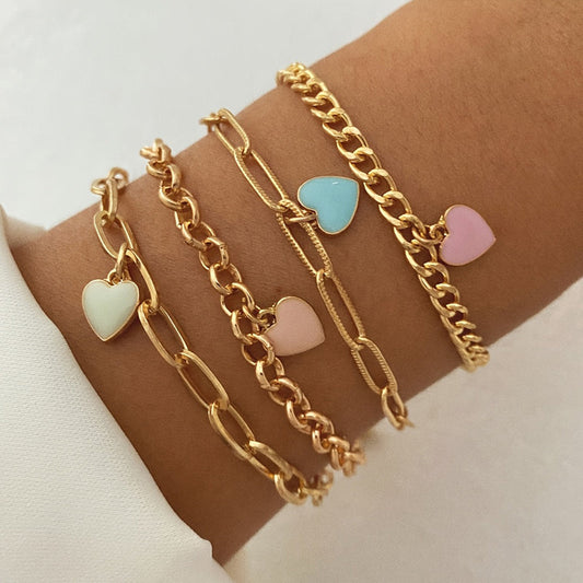 Pulsera Corazón Bohémio