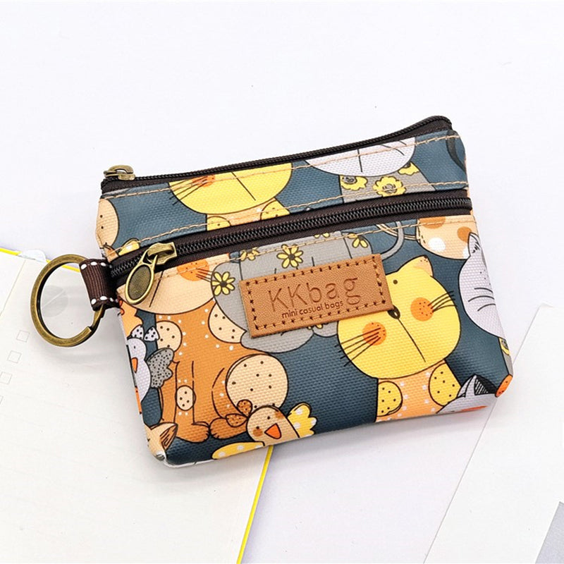 Monedero Con Diseño Animal Print