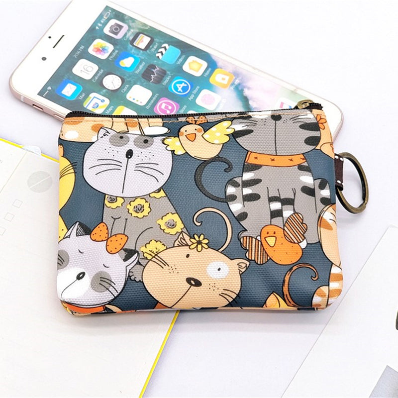 Monedero Con Diseño Animal Print