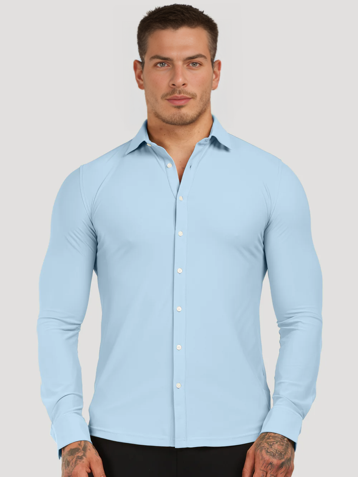 Camisa clasica elastica