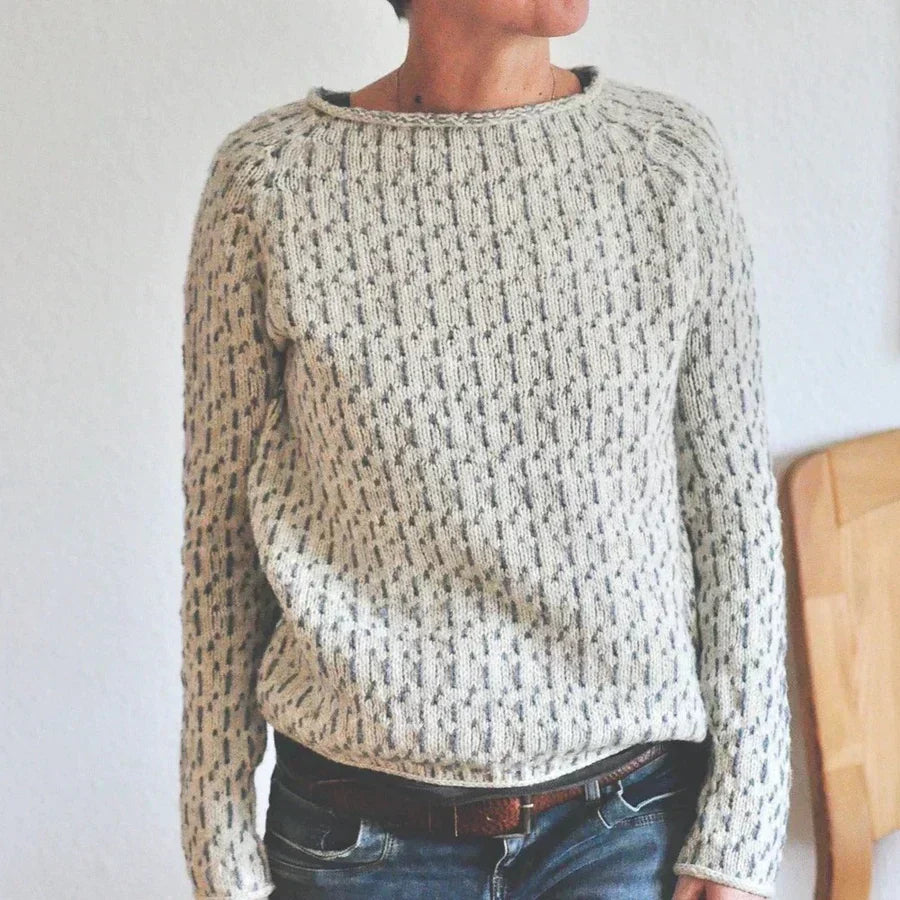 Sweater elegante de punto Vittoria