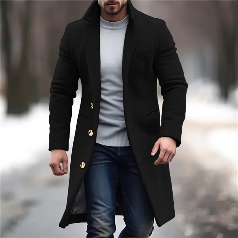 Abrigo de invierno para hombre