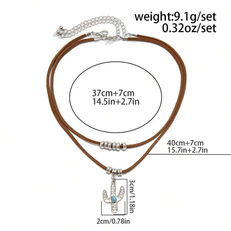 Collar con colgante vintage