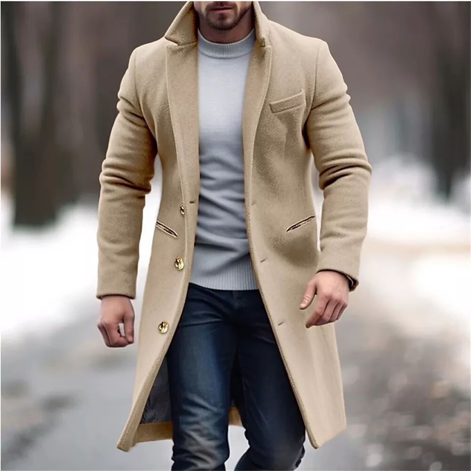 Abrigo de invierno para hombre