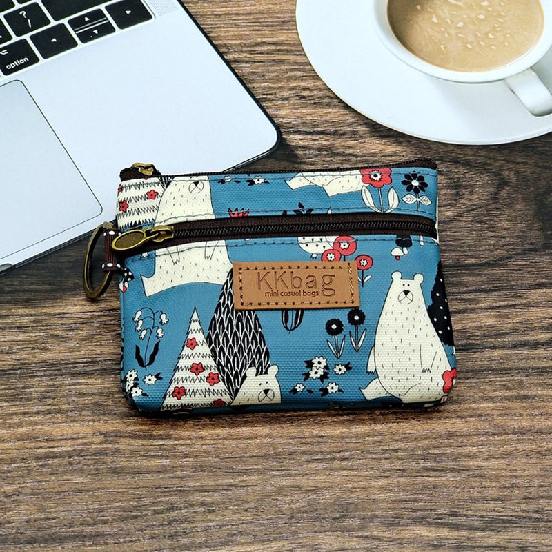 Monedero Con Diseño Animal Print