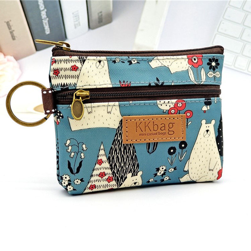 Monedero Con Diseño Animal Print