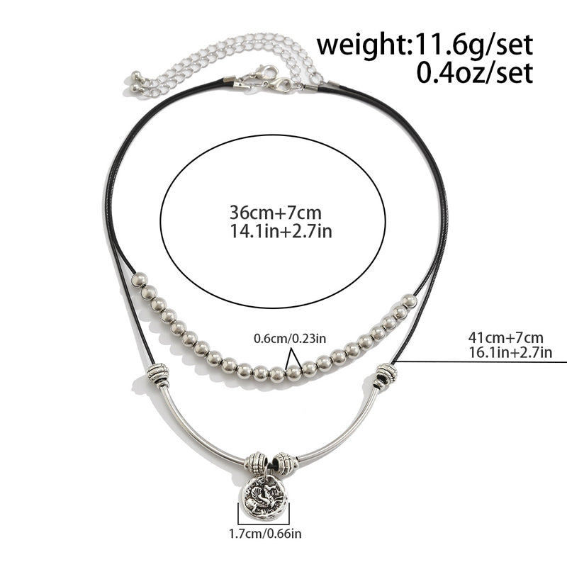 Collar con colgante vintage