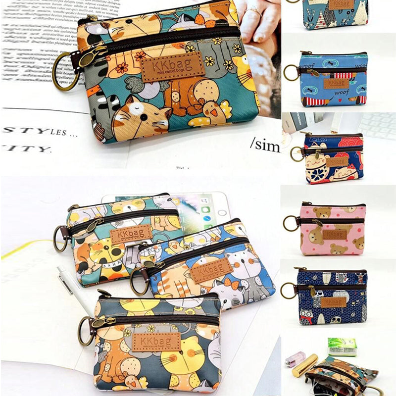 Monedero Con Diseño Animal Print