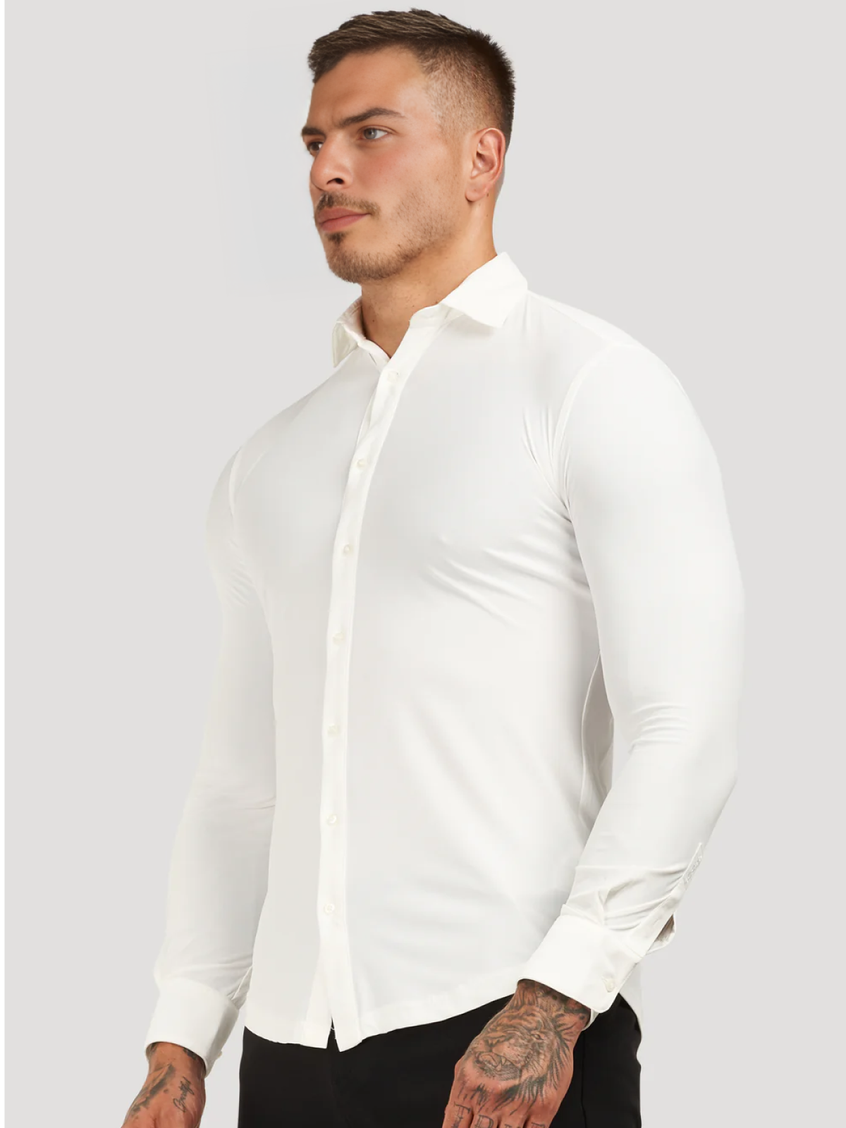 Camisa clasica elastica