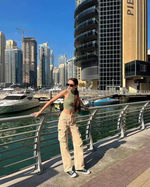 Pantalon Cargo ajustable