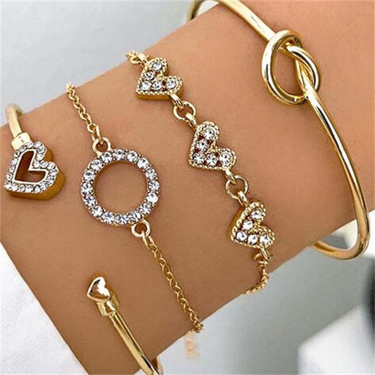 Conjunto de Pulseras Bohémicas Vintage