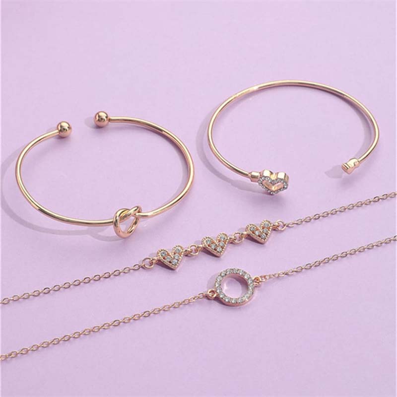 Conjunto de Pulseras Bohémicas Vintage