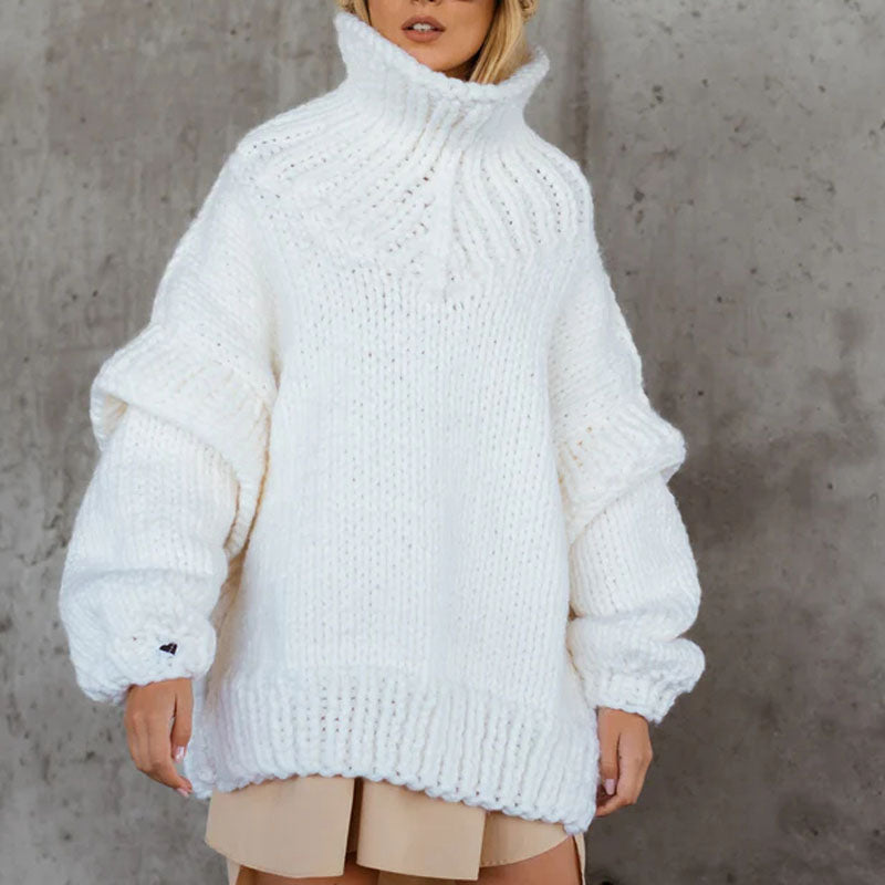 Sweater tejido a punto