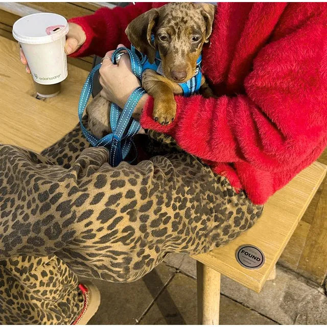 Pantalon animal print