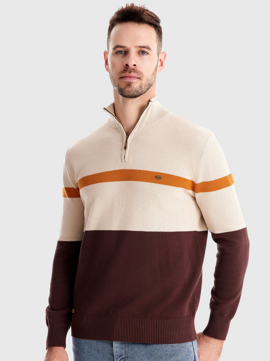 Sweater bicolor