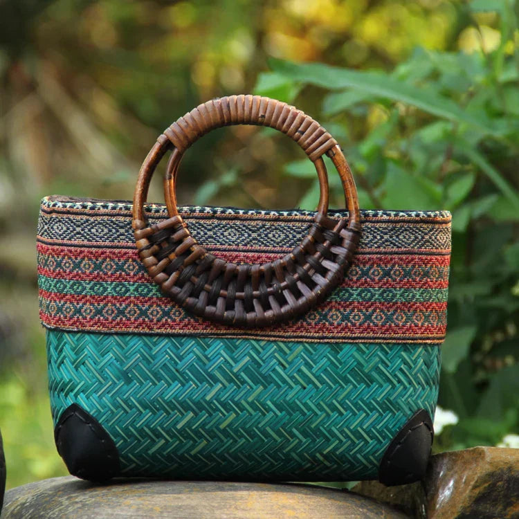 Bolso Bohemio tejido