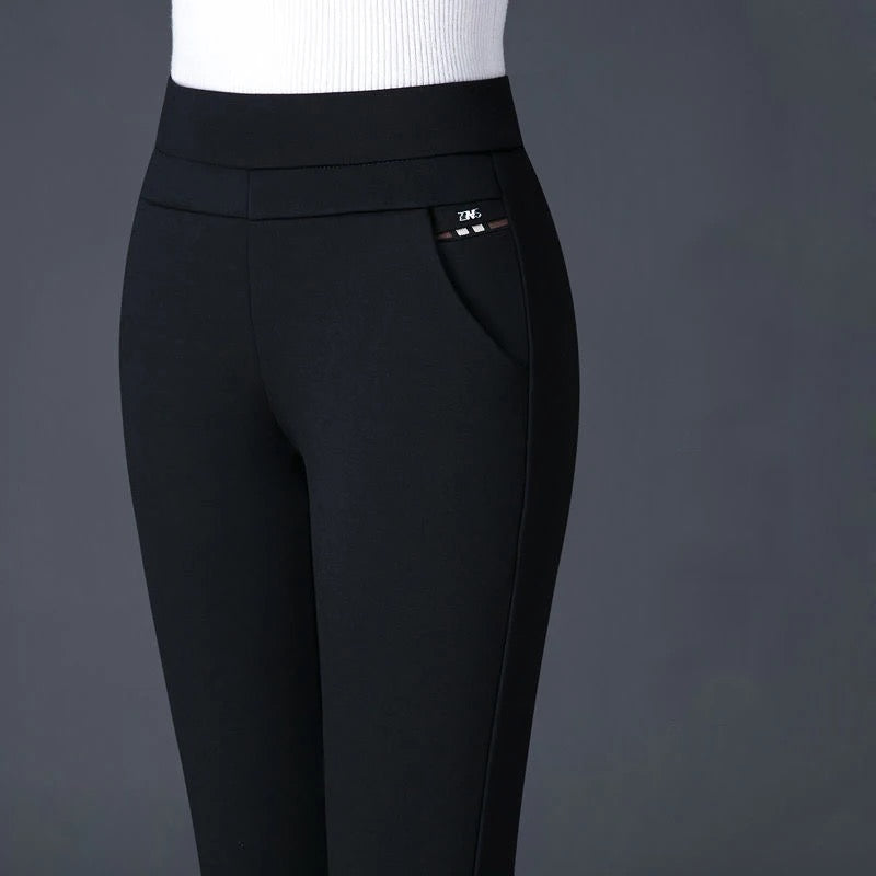 Pantalon elasticado para mujer