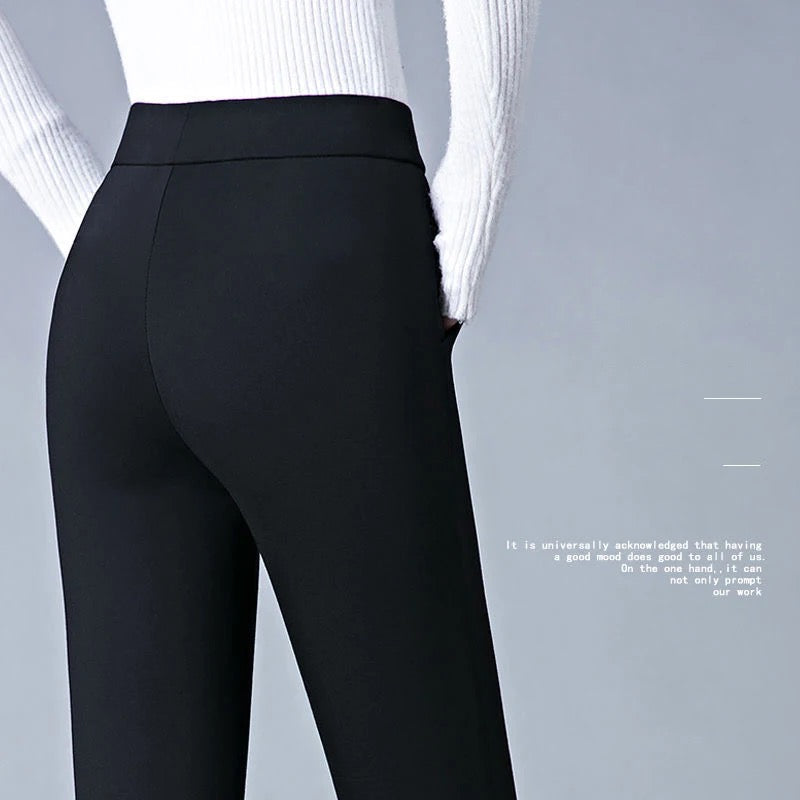 Pantalon elasticado para mujer