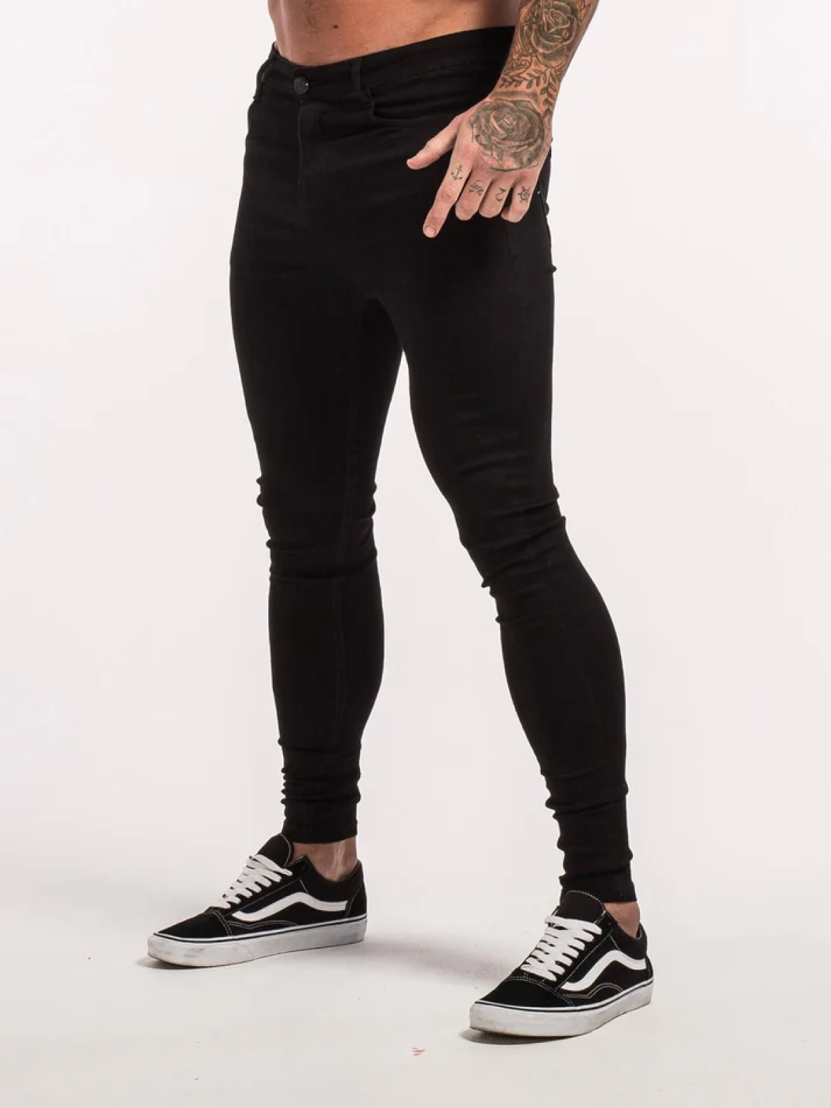 Jeans clasico negro