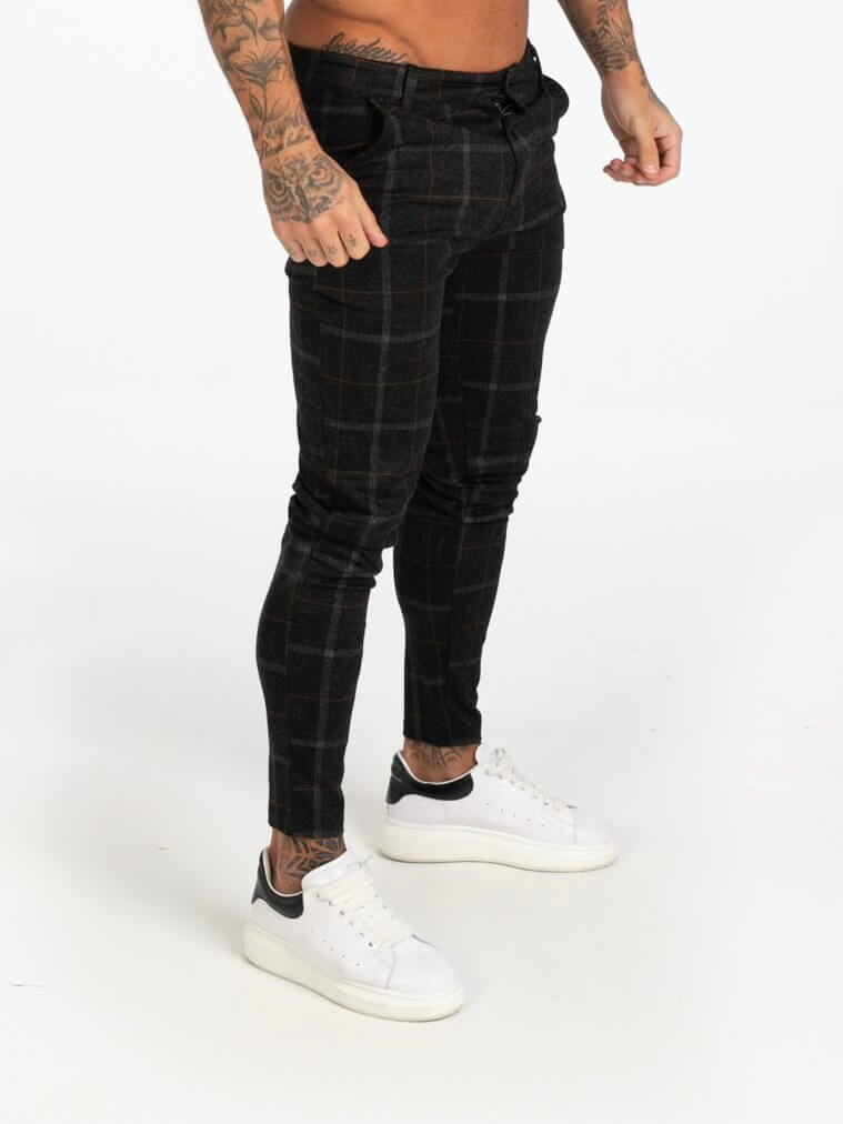 Jeans clasico a cuadro