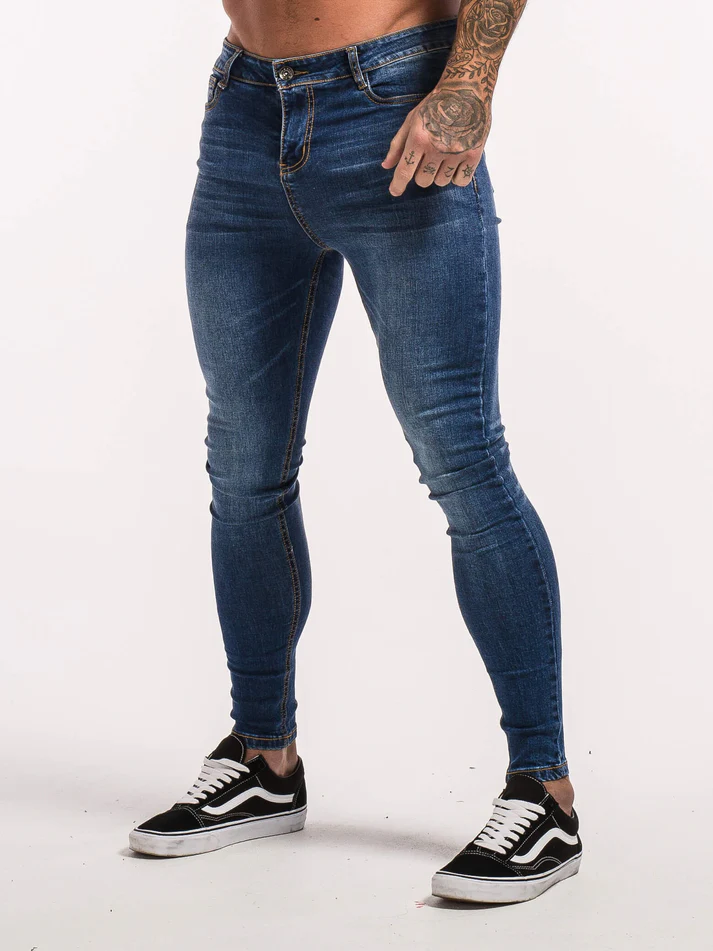 Jeans clasico azul