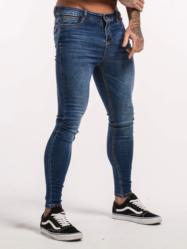 Jeans clasico azul